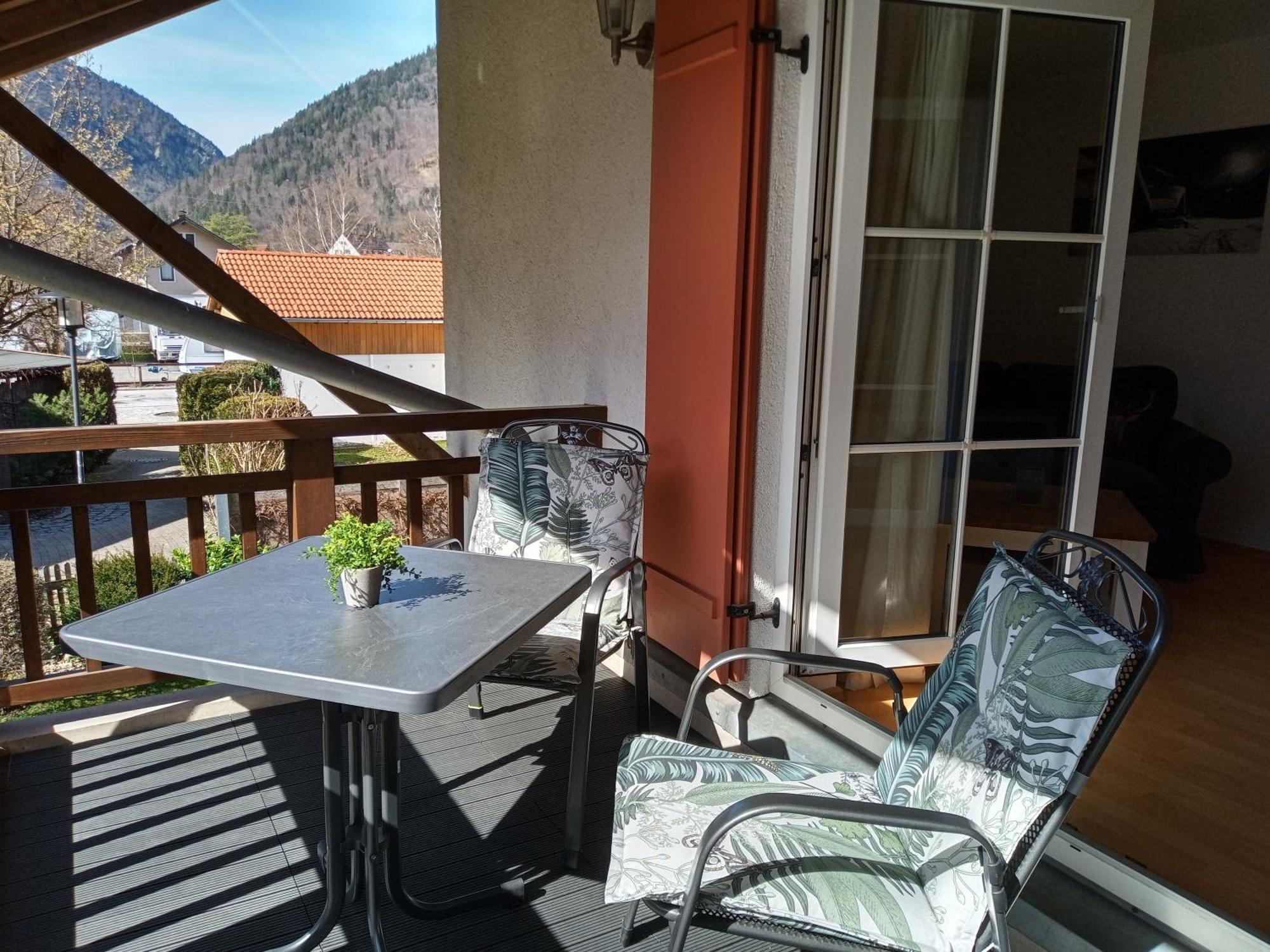 Ferienwohnung Fuchsbau Oberau  Ngoại thất bức ảnh