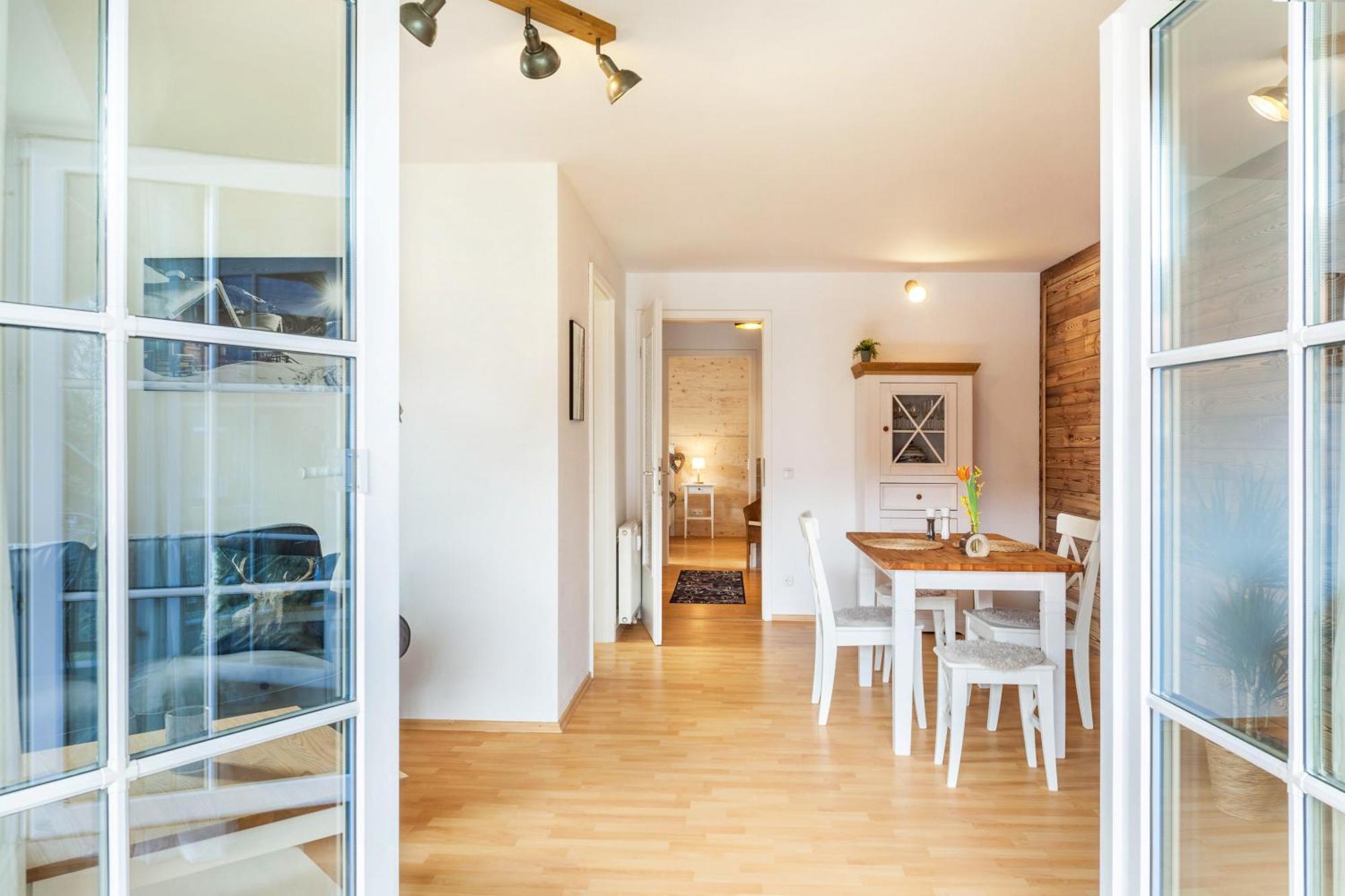 Ferienwohnung Fuchsbau Oberau  Ngoại thất bức ảnh