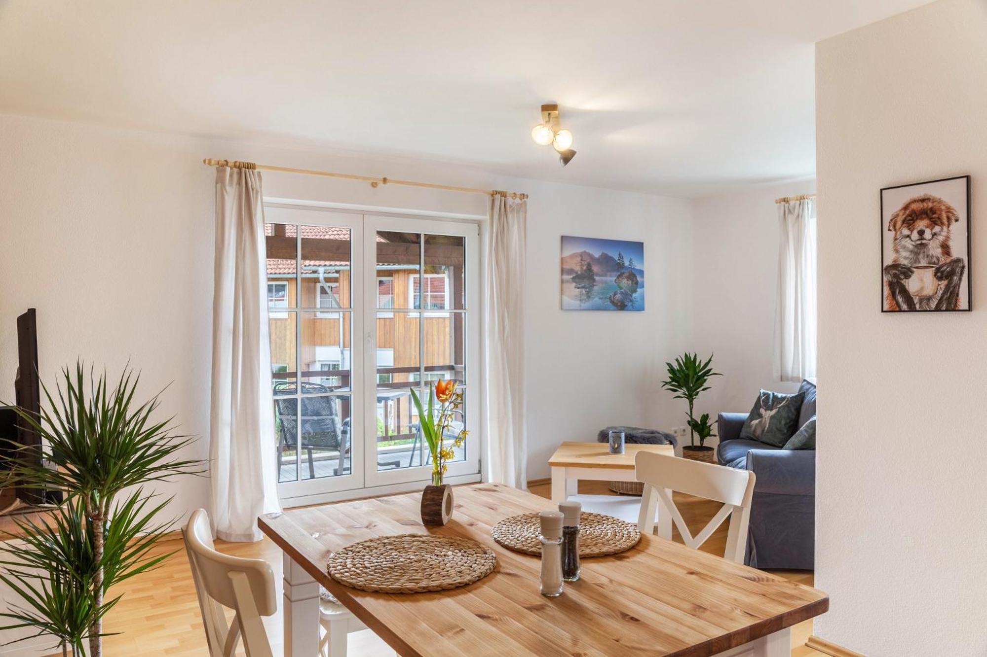 Ferienwohnung Fuchsbau Oberau  Ngoại thất bức ảnh