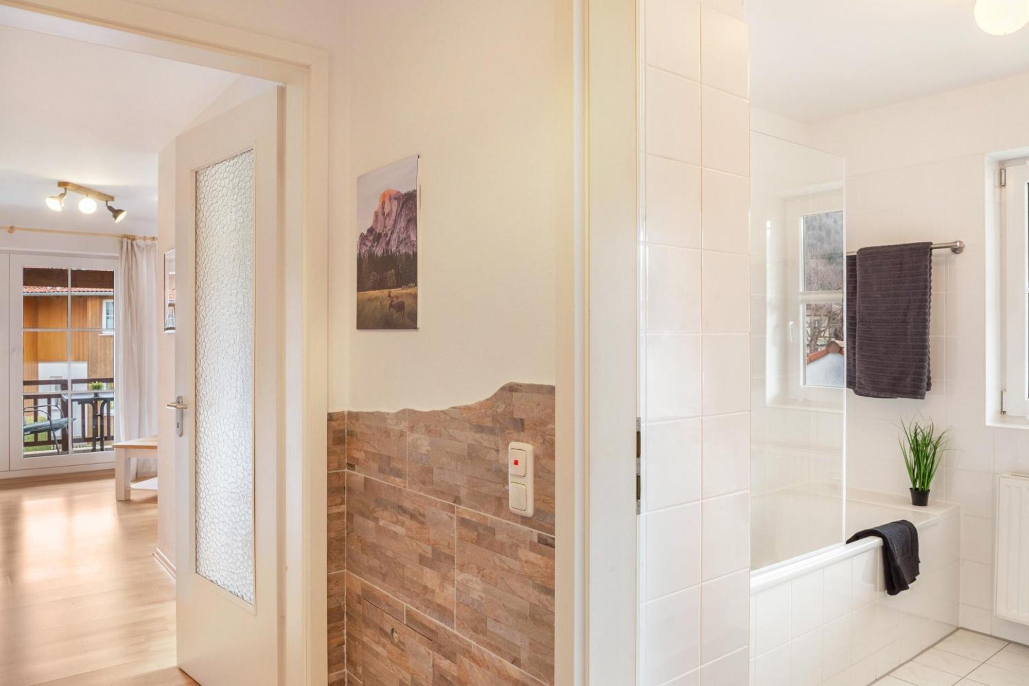 Ferienwohnung Fuchsbau Oberau  Ngoại thất bức ảnh